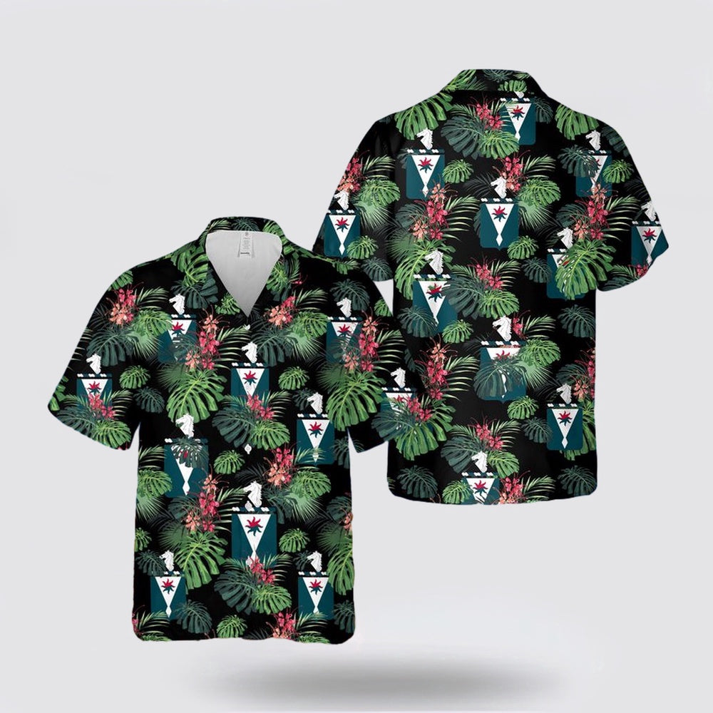 Army Hawaiian Shirt, US Army 101st Aviation Regiment Hawaiian Shirt, Military Hawaiian Shirt