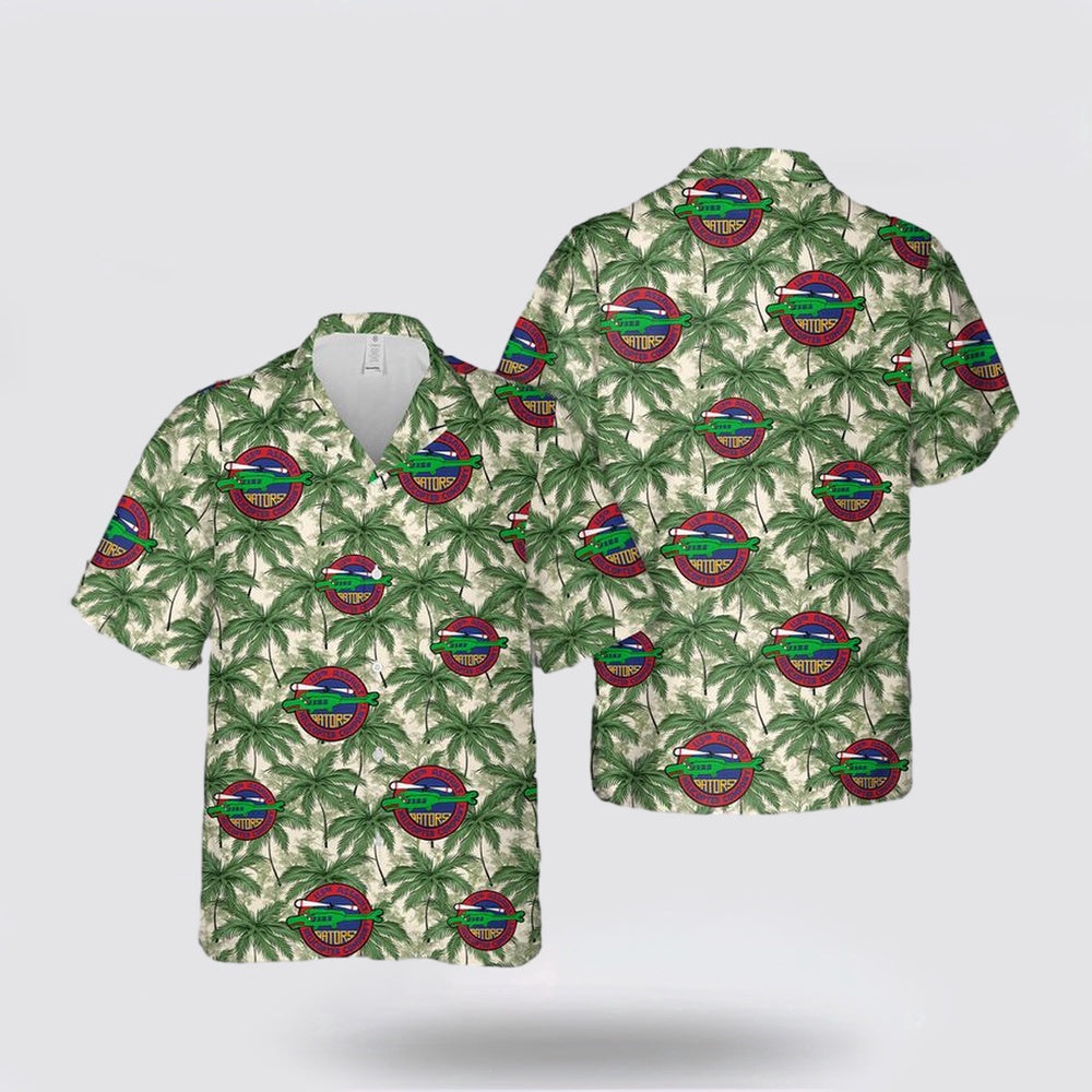 Army Hawaiian Shirt, US Army 119th Assault Helicopter Company Hawaiian Shirt, Military Hawaiian Shirt