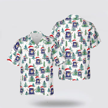 Army Hawaiian Shirt, US Army 160th Special Operations Aviation Regiment (Airborne) Christmas Hawaiian Shirt