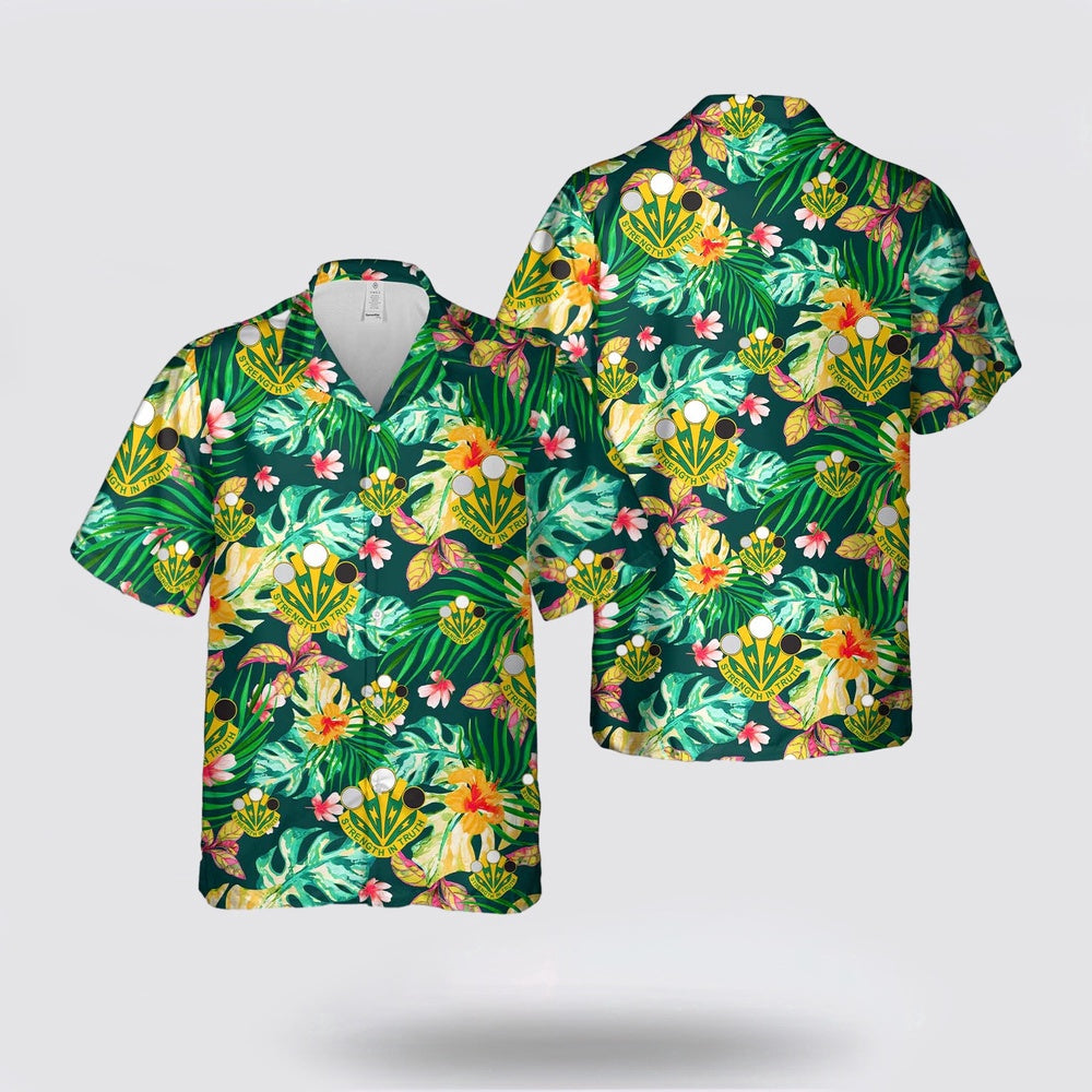 Army Hawaiian Shirt, US Army 16th Psychological Operations Battalion (16th POB) Hawaiian Shirt, Military Hawaiian Shirt
