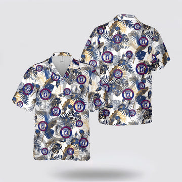 Army Hawaiian Shirt, US Army 173rd Airborne Brigade Sky Soldiers Hawaiian Shirt, Military Hawaiian Shirt