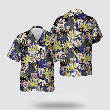 Army Hawaiian Shirt, US Army 188th Airborne Infantry Regiment Hawaiian Shirt, Military Hawaiian Shirt
