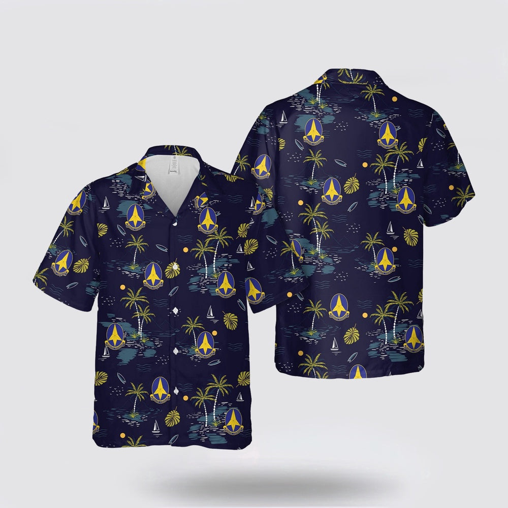 Army Hawaiian Shirt, US Army 197th Infantry Brigade Hawaii Shirt, Military Hawaiian Shirt