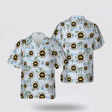 Army Hawaiian Shirt, US Army 19D Cavalry Scout Hawaiian Shirt, Military Hawaiian Shirt