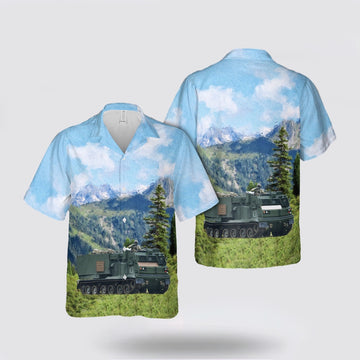 Army Hawaiian Shirt, US Army 1st Battalion, 6th Field Artillery Regiment, 41st Field Artillery Brigade (FAB) Hawaiian Shirt