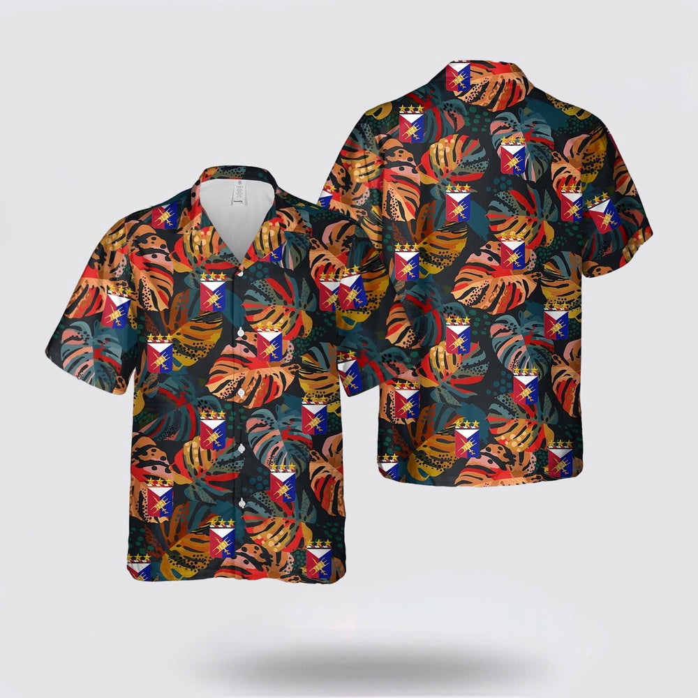 Army Hawaiian Shirt, US Army 1st Filipino Infantry Regiment Hawaiian Shirt, Military Hawaiian Shirt