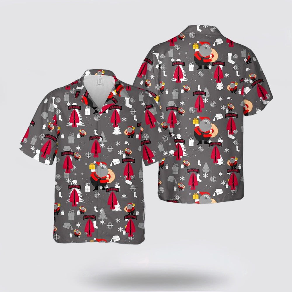 Army Hawaiian Shirt, US Army 1st Special Forces Operational Detachment Delta 1st SFOD-D Christmas Hawaiian Shirt