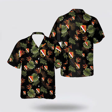 Army Hawaiian Shirt, US Army 225th Engineer Brigade Hawaiian Shirt, Military Hawaiian Shirt