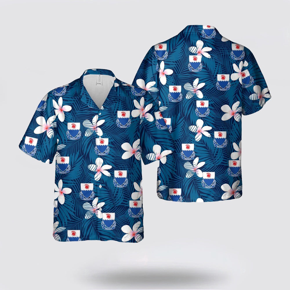 Army Hawaiian Shirt, US Army 299th Cavalry Regiment Hawaiian Shirt, Military Hawaiian Shirt