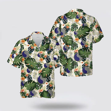 Army Hawaiian Shirt, US Army 29th Infantry Division Hawaiian Shirt, Military Hawaiian Shirt