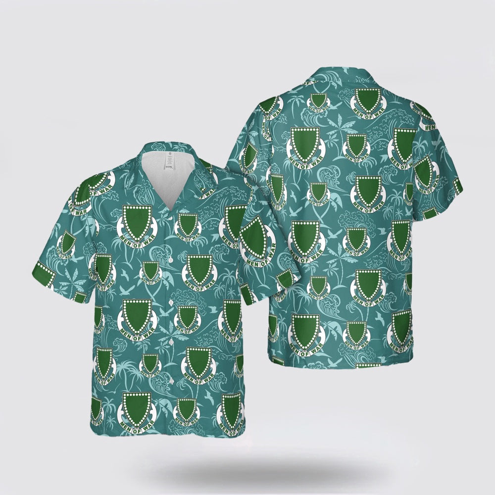 Army Hawaiian Shirt, US Army 33rd Armor Regiment Hawaiian Shirt, Military Hawaiian Shirt