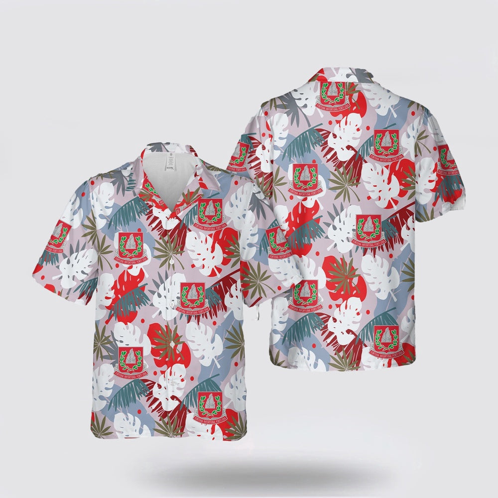 Army Hawaiian Shirt, US Army 37th Engineer Battalion Eagle Battalion Hawaiian Shirt, Military Hawaiian Shirt