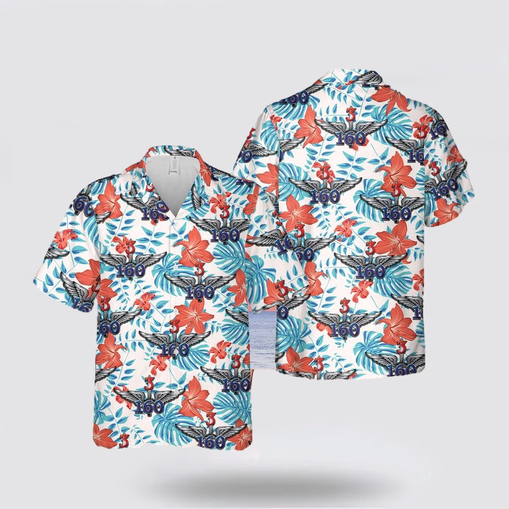 Army Hawaiian Shirt, US Army 3rd Battalion 160th Special Operations Aviation Regiment Hawaiian Shirt