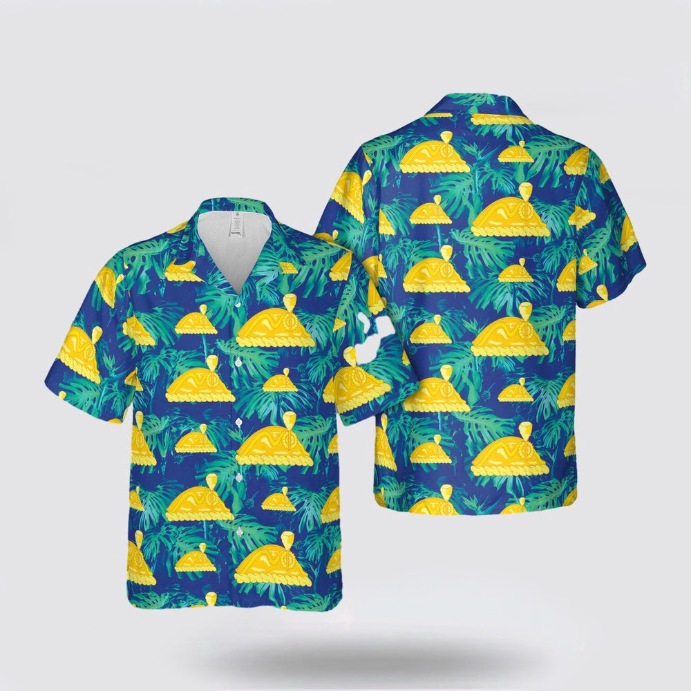 Army Hawaiian Shirt, US Army 3rd Infantry Regiment Hawaiian Shirt, Military Hawaiian Shirt