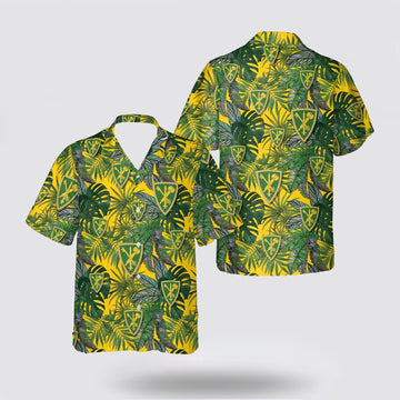 Army Hawaiian Shirt, US Army 42nd Military Police Brigade Hawaiian Shirt, Military Hawaiian Shirt