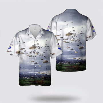 Army Hawaiian Shirt, US Army 501st Infantry Regiment (United States) Parachute jumps in Alaska Hawaiian Shirt, Military Hawaiian Shirt
