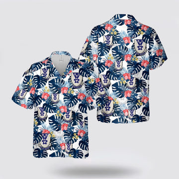 Army Hawaiian Shirt, US Army 503rd Infantry Regiment Hawaiian Shirt, Military Hawaiian Shirt