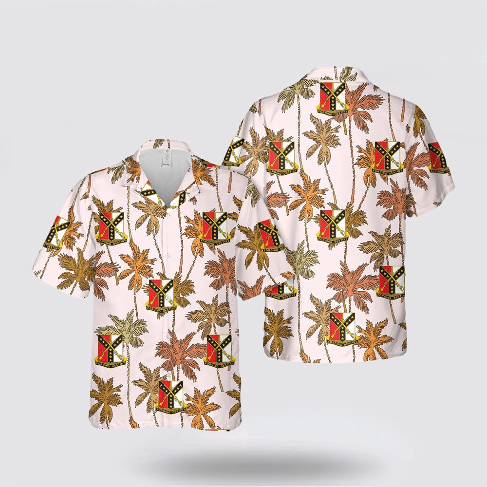 Army Hawaiian Shirt, US Army 61st Cavalry Regiment Hawaiian Shirt, Military Hawaiian Shirt