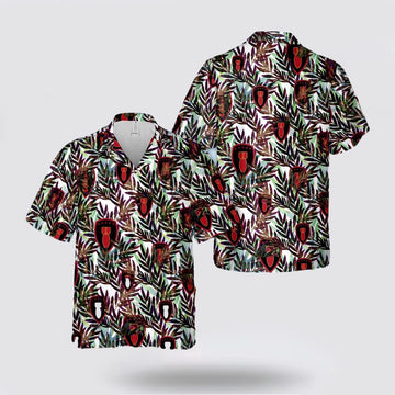 Army Hawaiian Shirt, US Army 71st Ordnance Group Hawaiian Shirt, Military Hawaiian Shirt