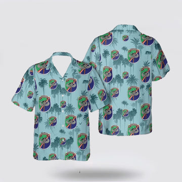 Army Hawaiian Shirt, US Army 75th Airborne Infantry Ranger Regiment Hawaiian Shirt, Military Hawaiian Shirt