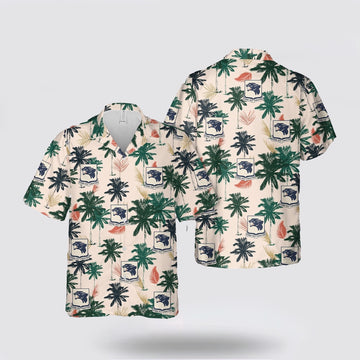 Army Hawaiian Shirt, US Army 761st Tank Battalion Hawaiian Shirt, Military Hawaiian Shirt