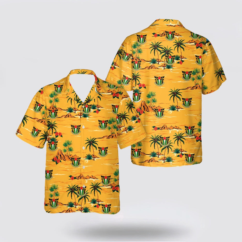 Army Hawaiian Shirt, US Army 7th Psychological Operations Group (7th POG) Hawaiian Shirt, Military Hawaiian Shirt