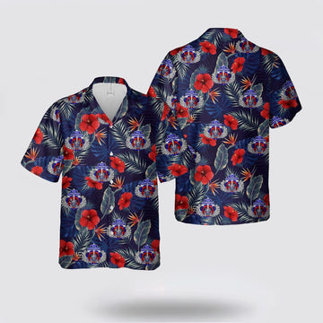 Army Hawaiian Shirt, US Army 82nd Airborne Division Dagger Wings Hawaiian Shirt