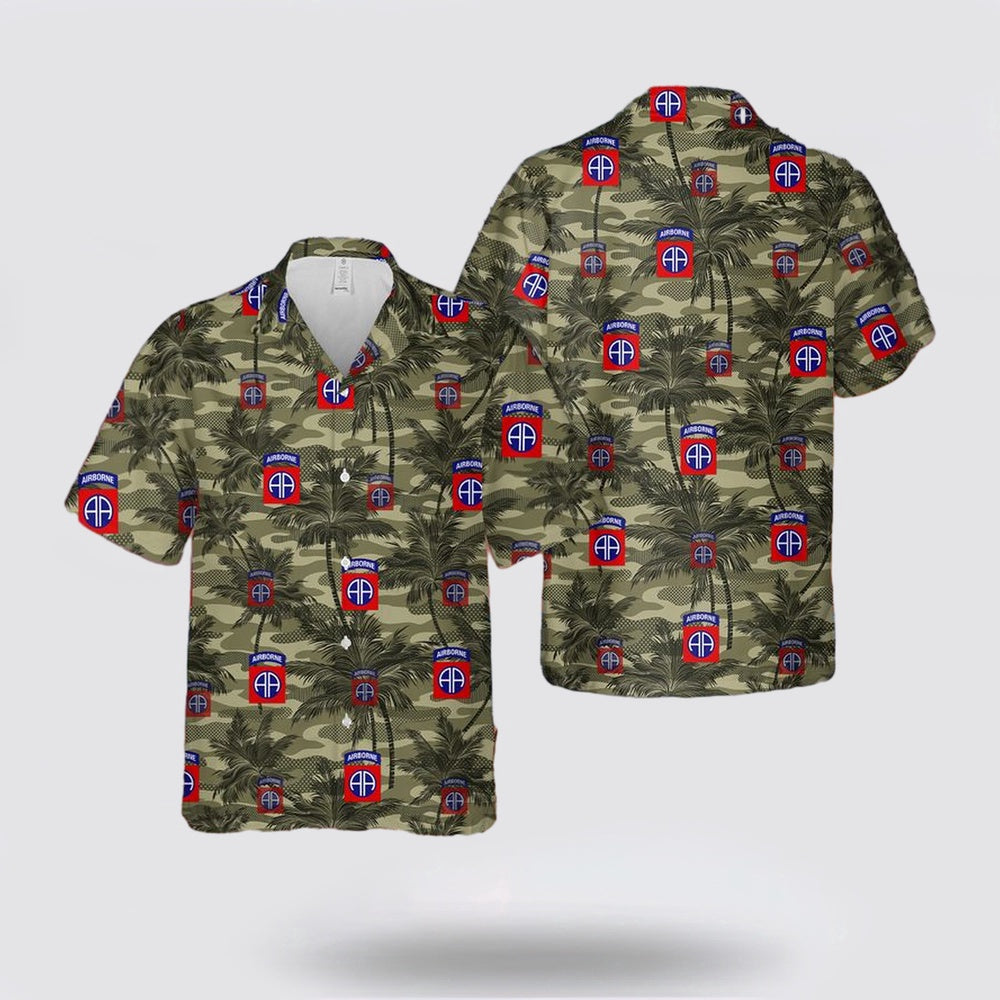 Army Hawaiian Shirt, US Army 82nd Sustainment Brigade Hawaiian Shirt