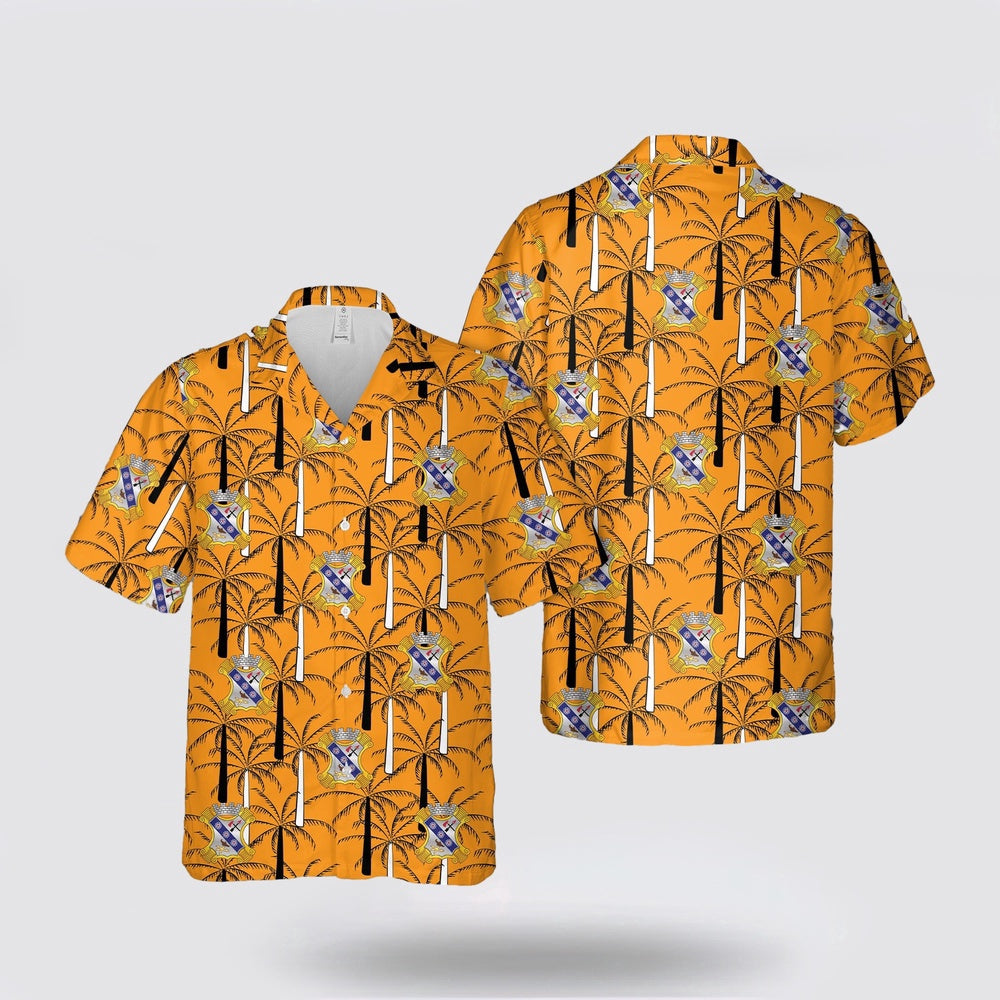 Army Hawaiian Shirt, US Army 8th Infantry Regiment (United States) Hawaiian Shirt, Military Hawaiian Shirt