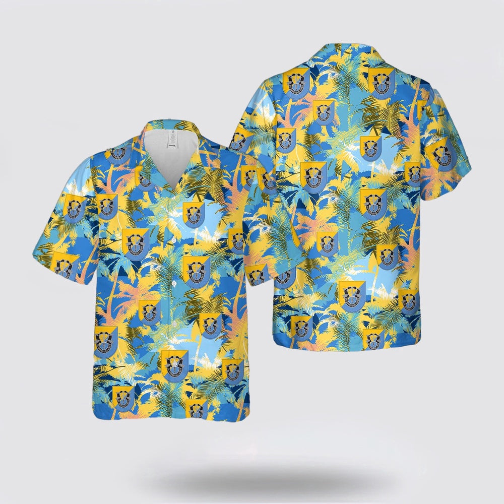 Army Hawaiian Shirt, US Army 8th Special Forces Group (8th SFG) Hawaiian Shirt, Military Hawaiian Shirt