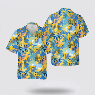 Army Hawaiian Shirt, US Army 8th Special Forces Group (8th SFG) Hawaiian Shirt, Military Hawaiian Shirt