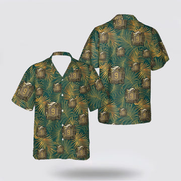 Army Hawaiian Shirt, US Army 9th Infantry Regiment Hawaiian Shirt, Military Hawaiian Shirt