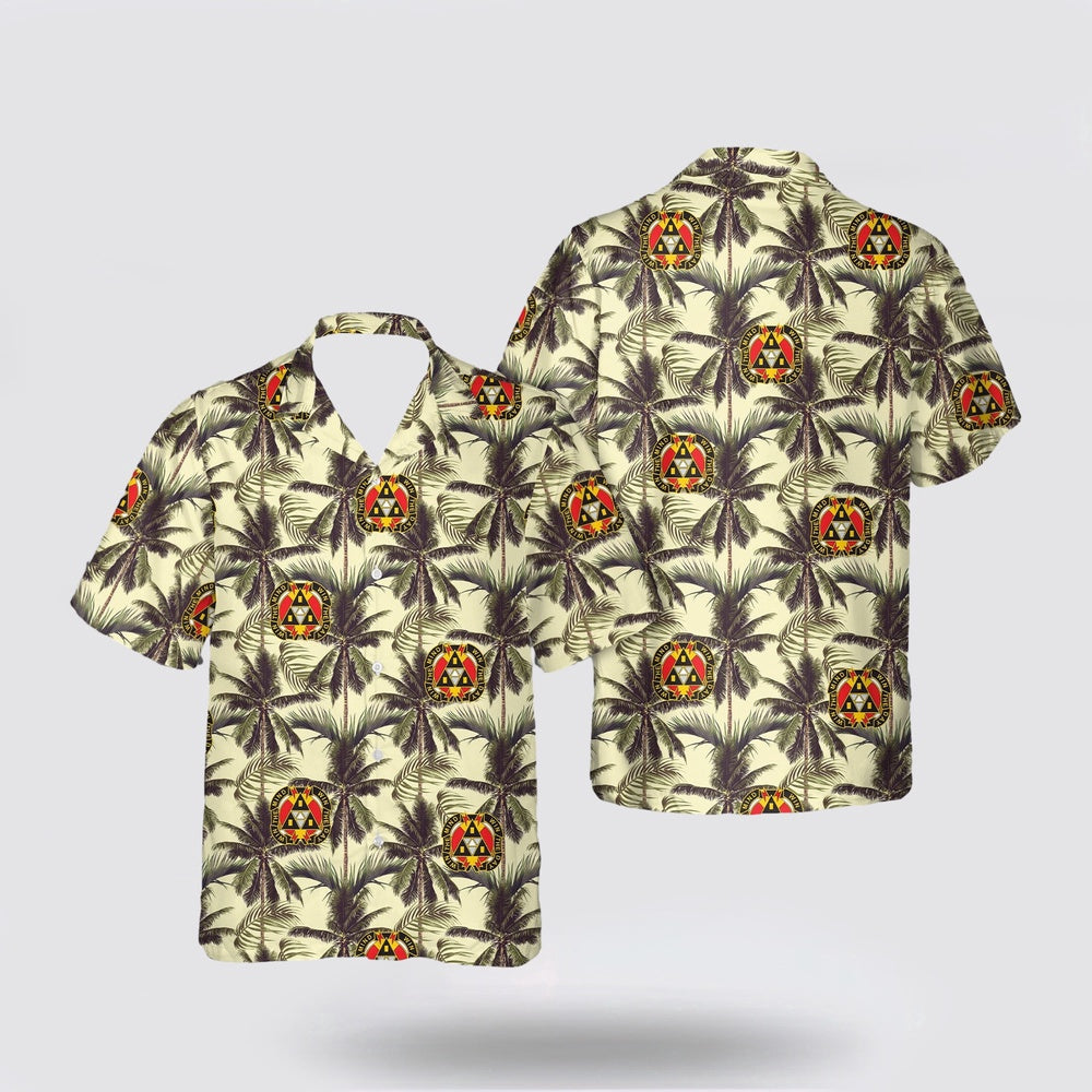 Army Hawaiian Shirt, US Army 9th Psychological Operations Battalion (9th POB (A)) Hawaiian Shirt, Military Hawaiian Shirt