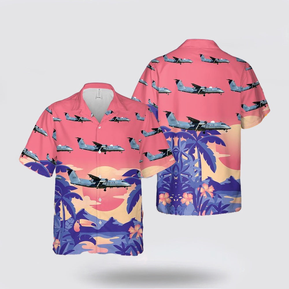 Army Hawaiian Shirt, US Army Bombardier RO-6A Hawaiian Shirt, Military Hawaiian Shirt