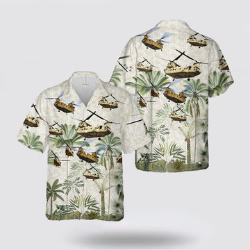 Army Hawaiian Shirt, US Army CH-47 Chinook Hawaiian Shirt