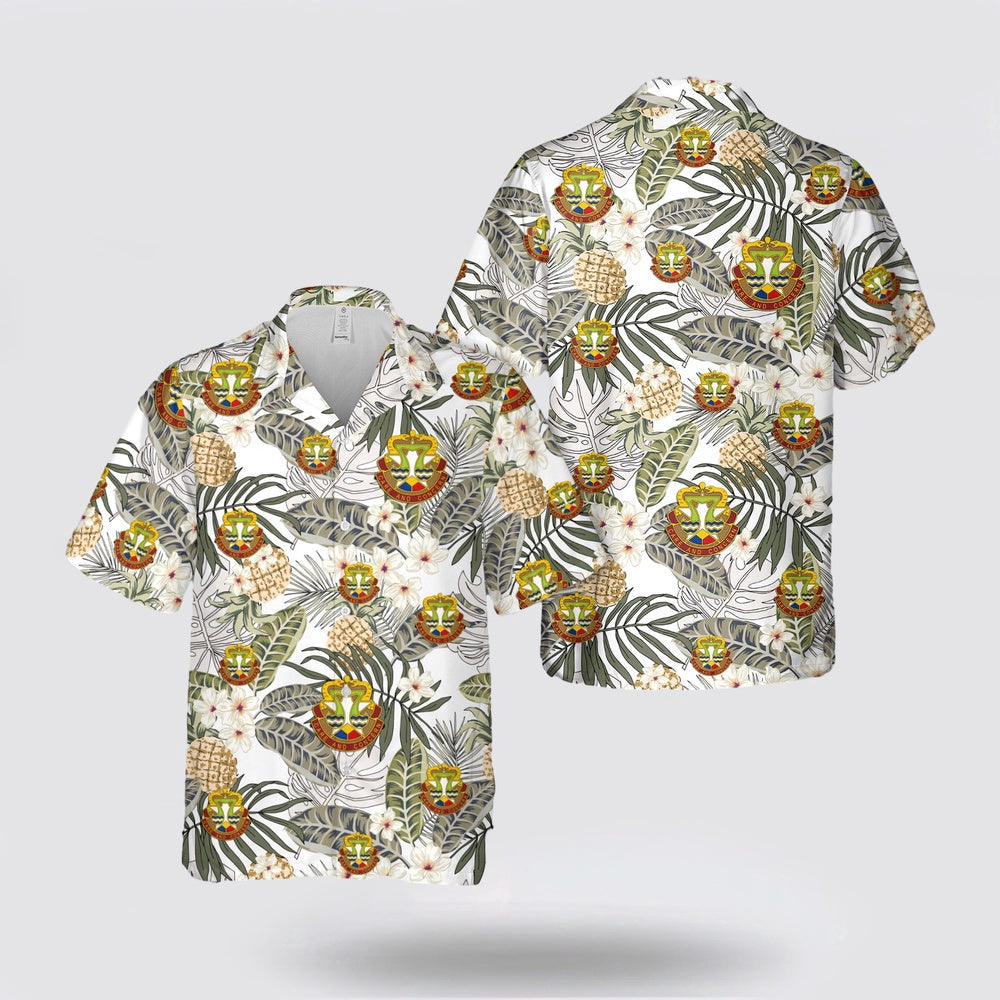 Army Hawaiian Shirt, US Army Carl R Darnall Army Medical Center Hawaiian Shirt, Military Hawaiian Shirt