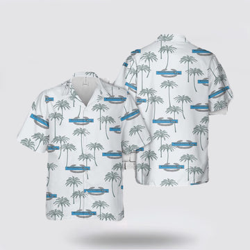 Army Hawaiian Shirt, US Army Combat Infantryman Badge (CIB) Hawaiian Shirt