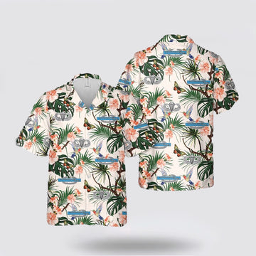 Army Hawaiian Shirt, US Army Combat Infantryman Badge Hawaiian Shirt