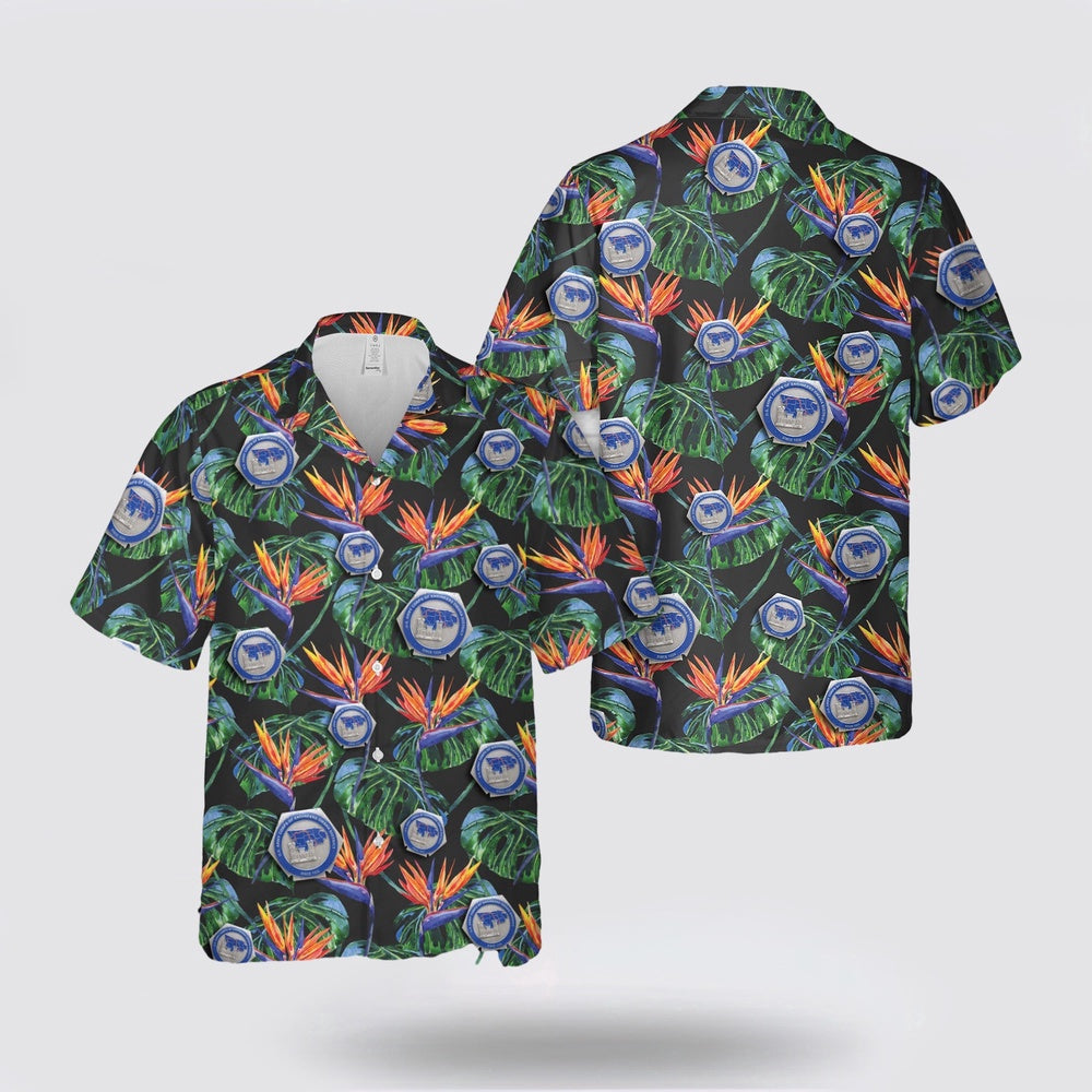 Army Hawaiian Shirt, US Army Corps of Engineers Omaha District Since 1934 Hawaiian Shirt, Military Hawaiian Shirt