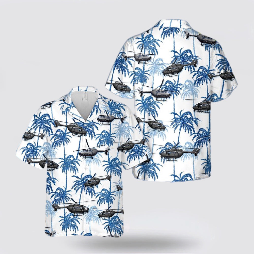 Army Hawaiian Shirt, US Army Eurocopter-Kawasaki UH-72A Lakota Hawaiian Shirt