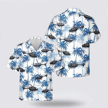 Army Hawaiian Shirt, US Army Eurocopter-Kawasaki UH-72A Lakota Hawaiian Shirt