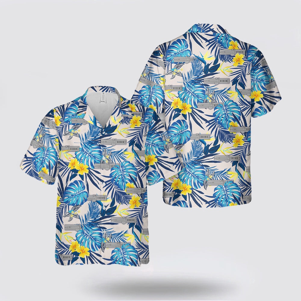 Army Hawaiian Shirt, US Army Expert Soldier Badge Hawaiian Shirt