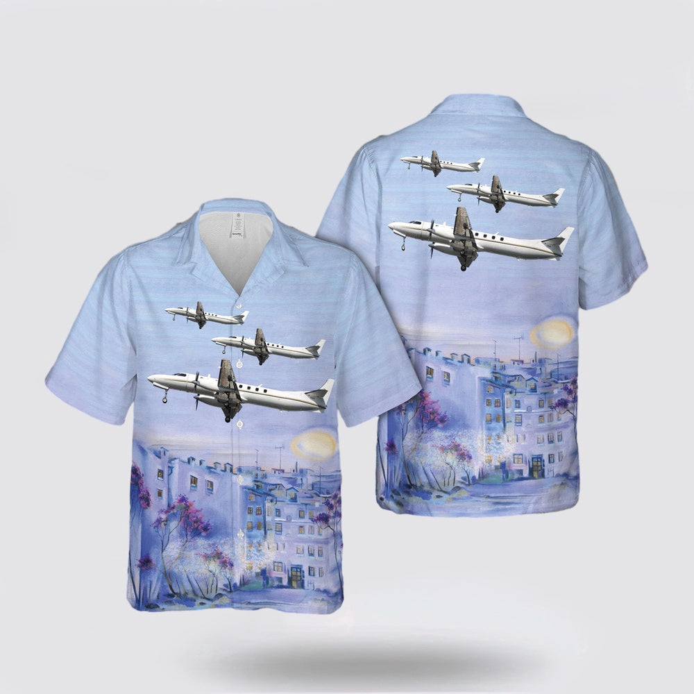 Army Hawaiian Shirt, US Army Fairchild C-26B Metro 23 Hawaiian Shirt