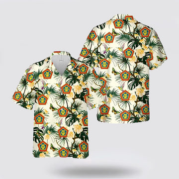 Army Hawaiian Shirt, US Army Field Band Hawaiian Shirt