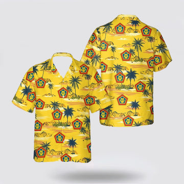 Army Hawaiian Shirt, US Army Field Band Hawaiian Shirt_5487