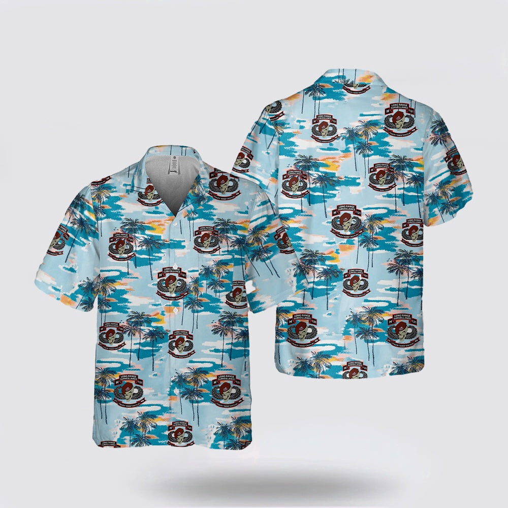 Army Hawaiian Shirt, US Army H121 Long Range Surveillance Pocket Hawaiian Shirt, Military Hawaiian Shirt