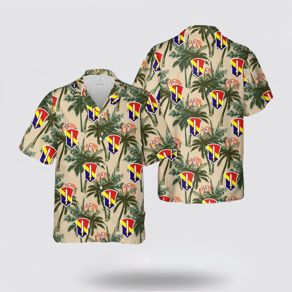 Army Hawaiian Shirt, US Army I Field Force, Vietnam Hawaiian Shirt