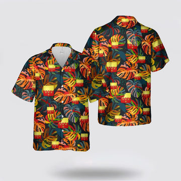 Army Hawaiian Shirt, US Army Illinois Army National Guard, 106th Cavalry Regiment (106th CR) Hawaiian Shirt