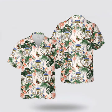 Army Hawaiian Shirt, US Army Infantry Airborne Ranger Paratrooper Hawaiian Shirt