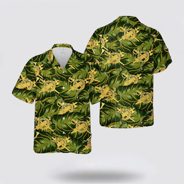 Army Hawaiian Shirt, US Army Inspector General Corps Branch Insignia Hawaiian Shirt